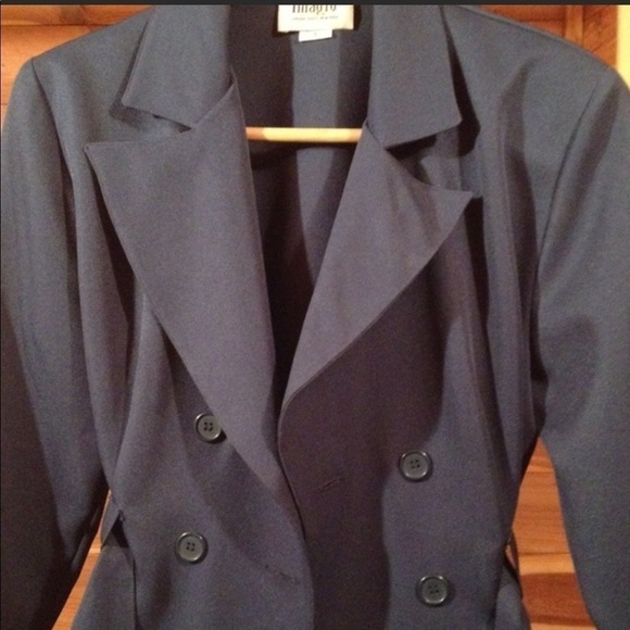Imagio London vintage blazer business navy y2k - Picture 3 of 4